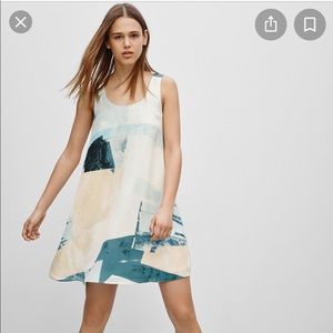 Aritzia Wilfred asymmetrical dress